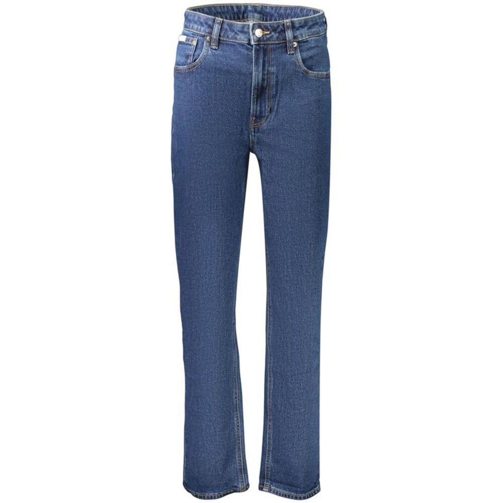 Calvin Klein Blue Cotton Women's Women's Jeans